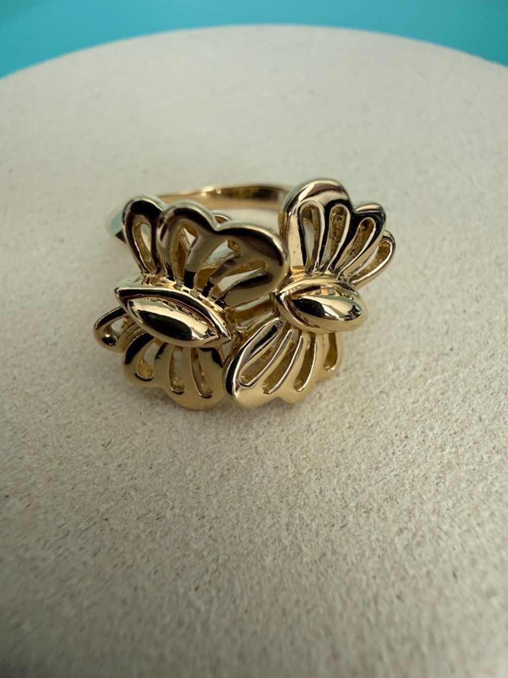 Tiffany & Co. 18k gold Butterfly ring - Picture 6 of 16